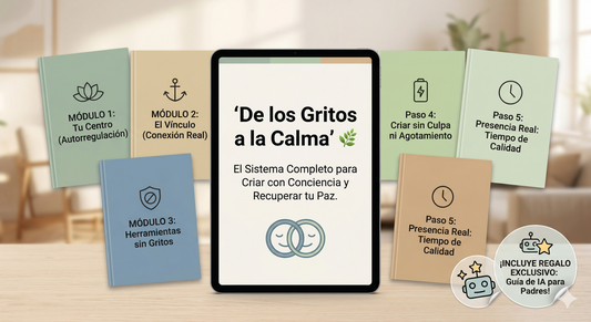 🌿 De los Gritos a la Calma: El Sistema Completo para Criar con Conciencia y Recuperar tu Paz