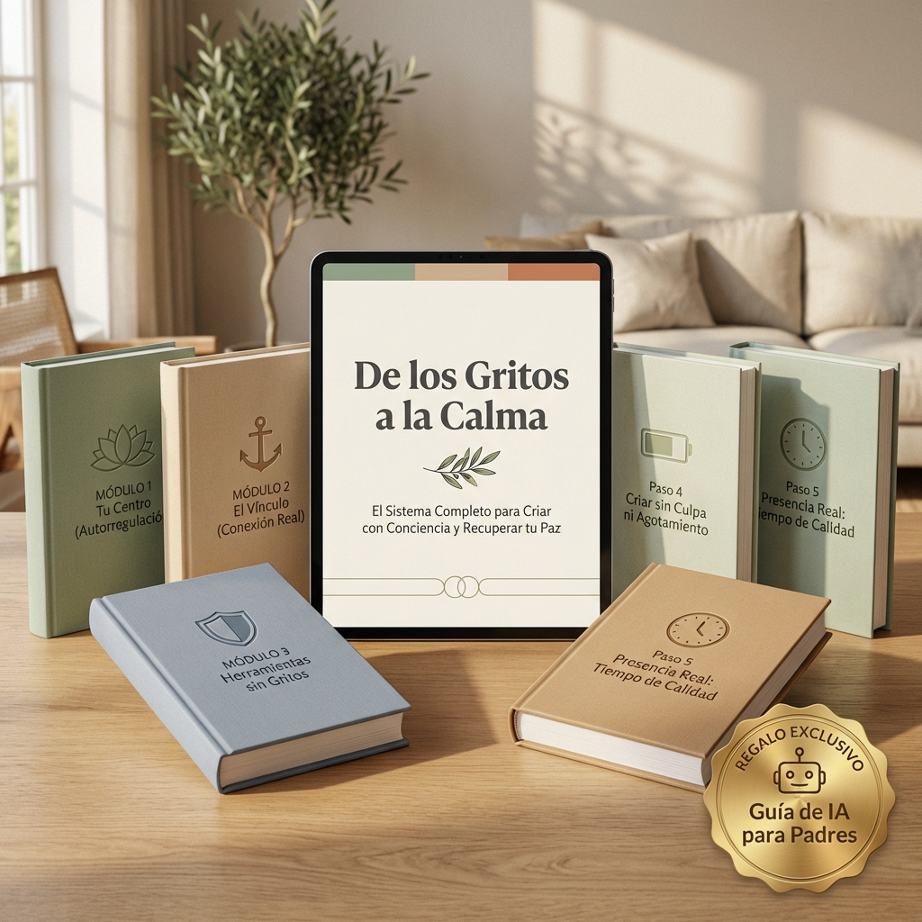 🌿 De los Gritos a la Calma: El Sistema Completo para Criar con Conciencia y Recuperar tu Paz